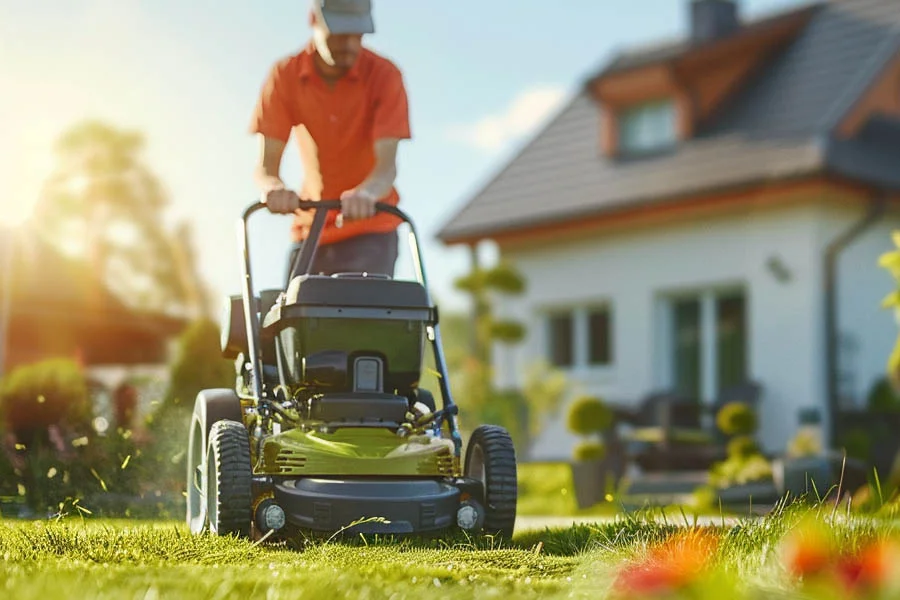 electric and battery lawn mowers