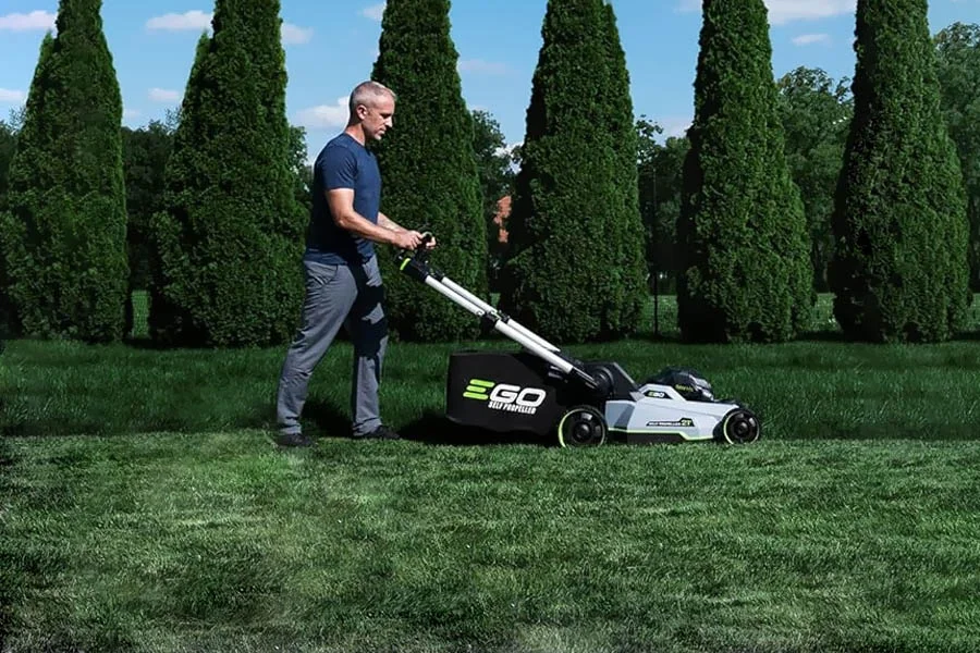 top rated cordless electric lawn mowers