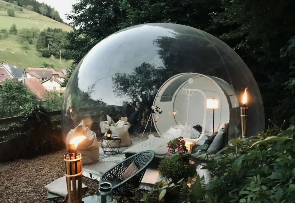 clear bubble tents