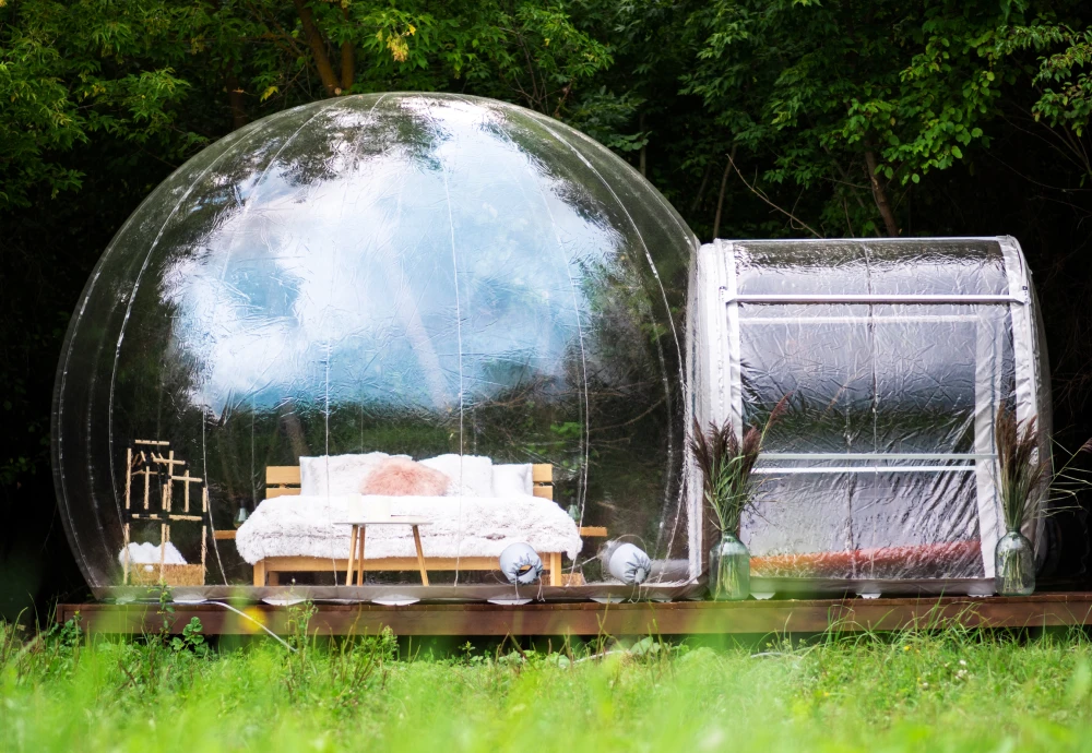 clear bubble tents